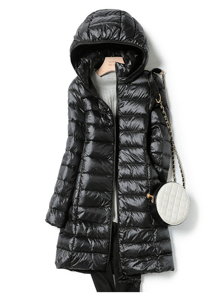 KLAIRE – Ultra-light Long Down Jacket