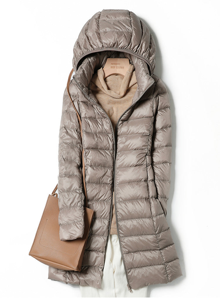 KLAIRE – Ultra-light Long Down Jacket