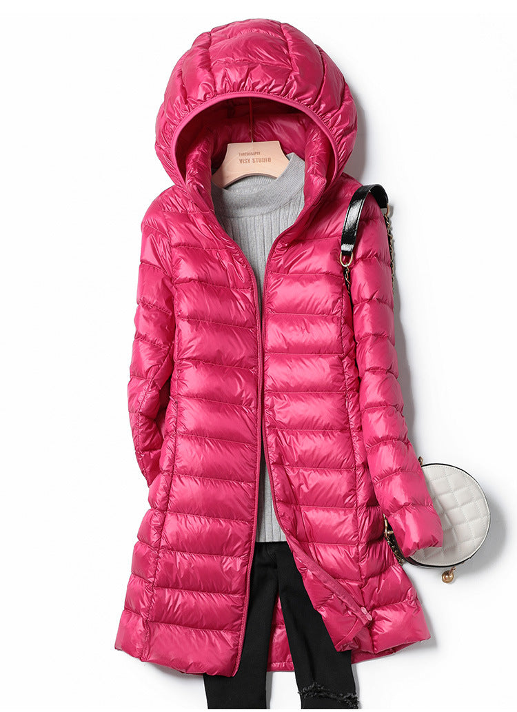KLAIRE – Ultra-light Long Down Jacket