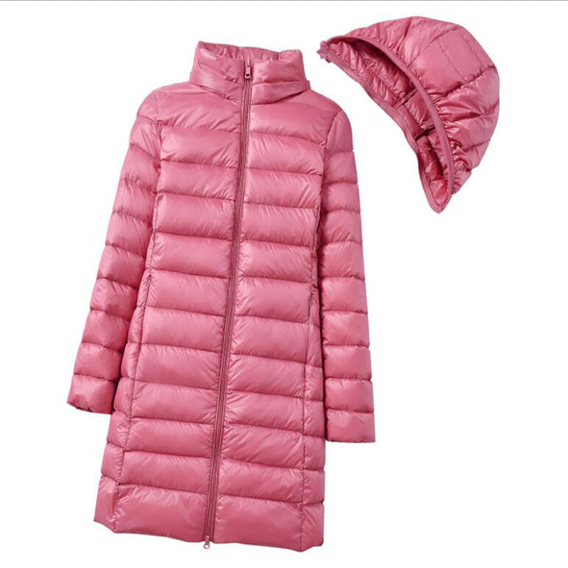 KLAIRE – Ultra-light Long Down Jacket