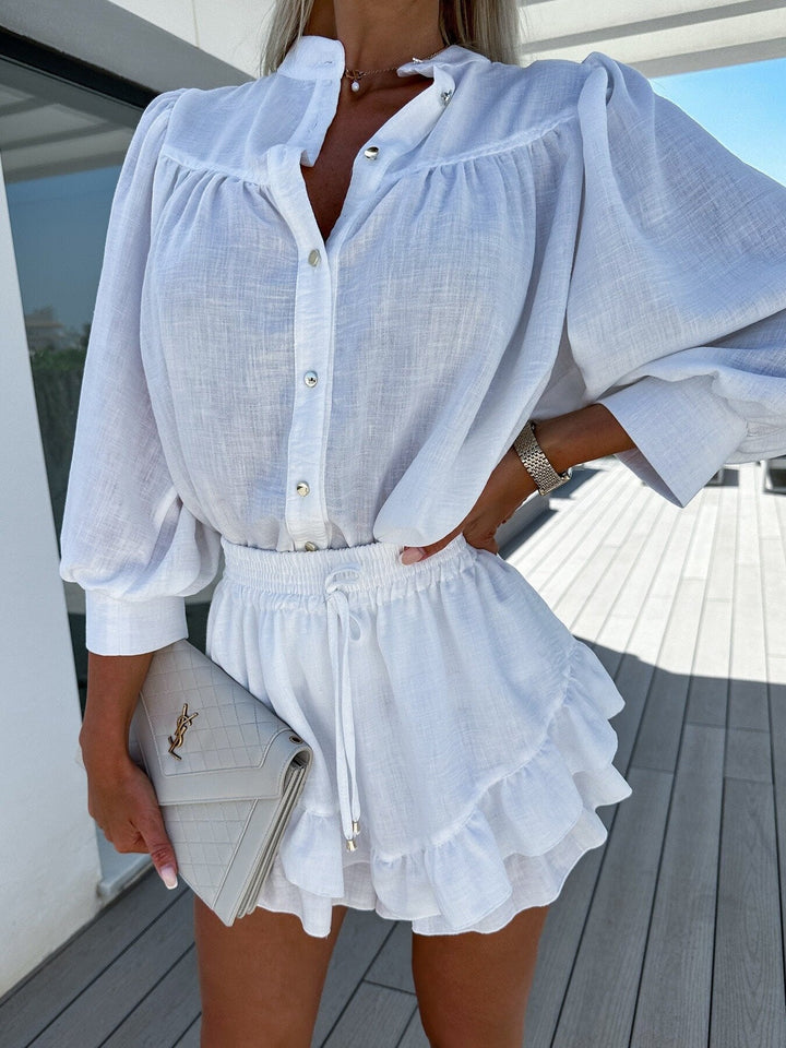 MILA – Ruffled Summer Co-Ord Set