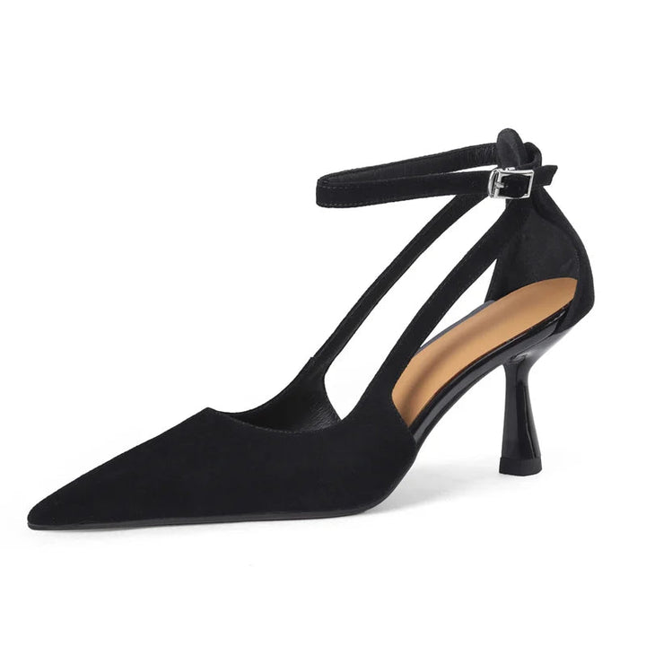 TIANA - Suede Pointed Heels