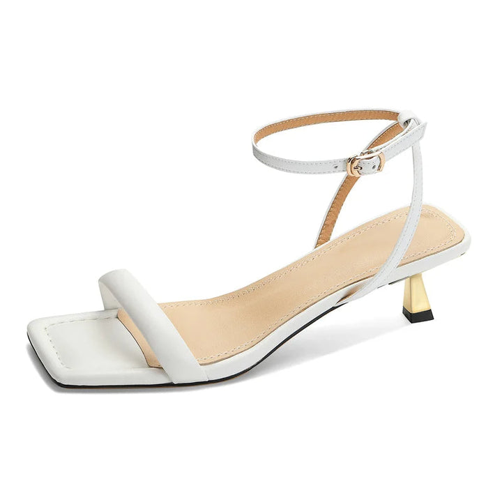 VIOALA - Leather Ankle Strap Sandals