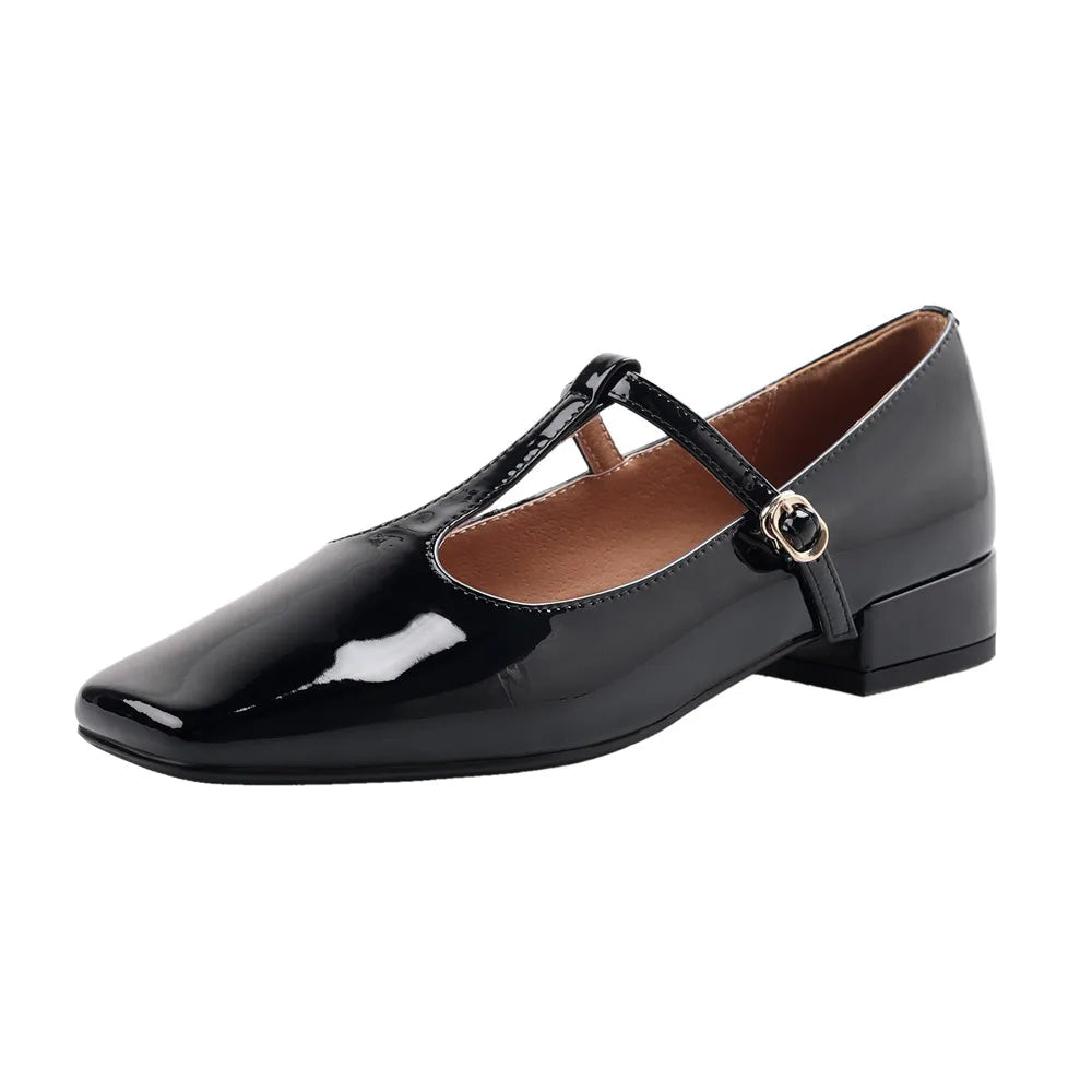 GRACE – Women’s Vintage Leather Mary Janes
