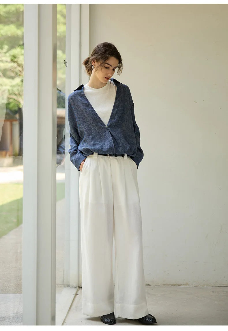 FAYEE - Women’s High Waist Wide Leg Pants