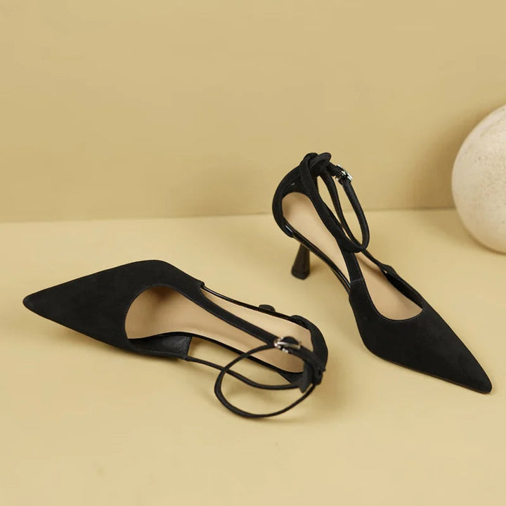 TIANA - Suede Pointed Heels
