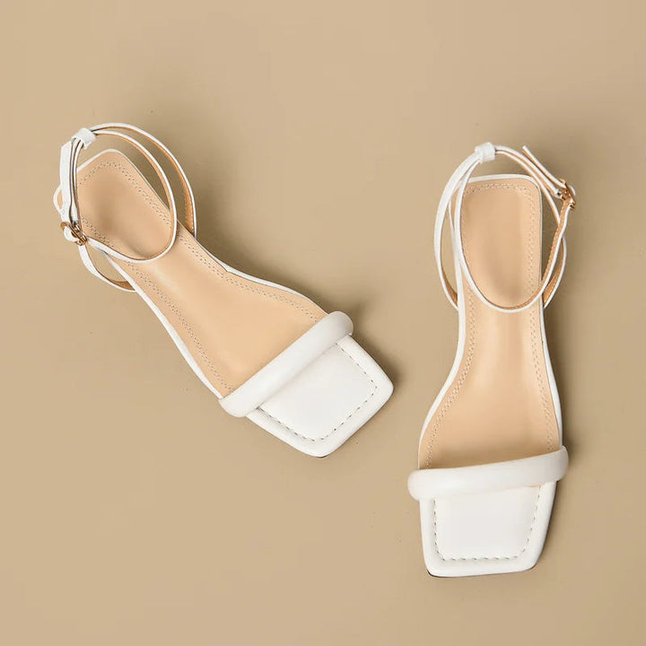 VIOALA - Leather Ankle Strap Sandals