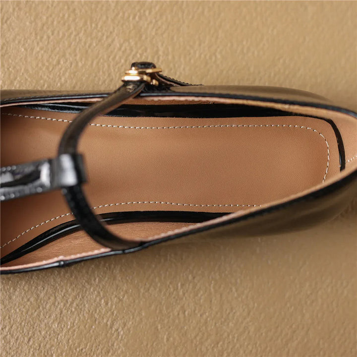 GRACE – Women’s Vintage Leather Mary Janes