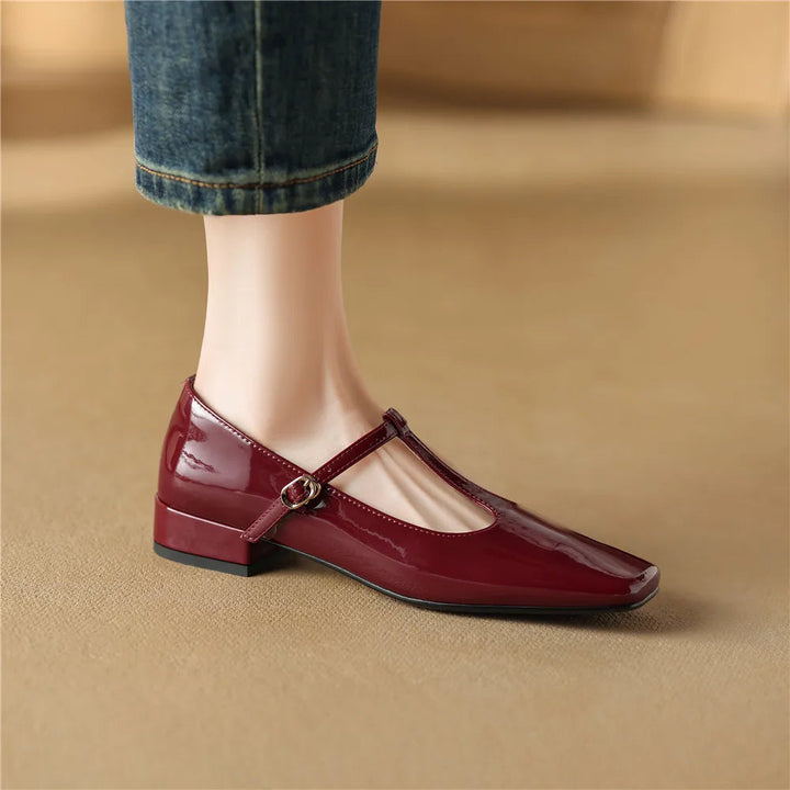 GRACE – Women’s Vintage Leather Mary Janes
