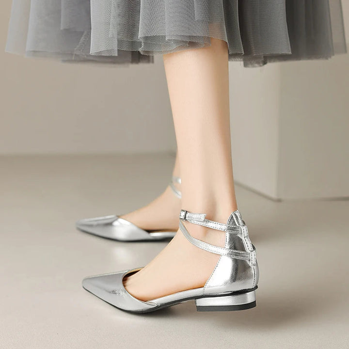 ARVINA – Leather Pointed Toe Flats