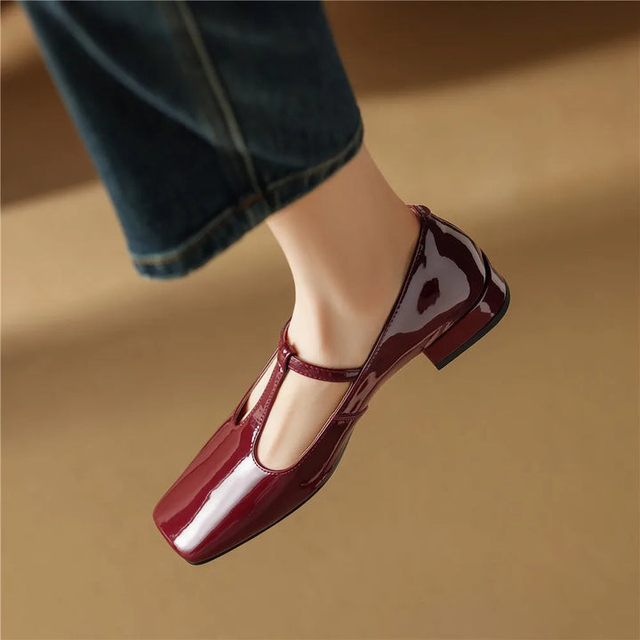 GRACE – Women’s Vintage Leather Mary Janes