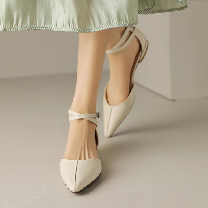 ARVINA – Leather Pointed Toe Flats