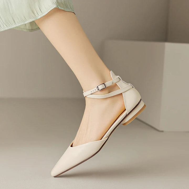 ARVINA – Leather Pointed Toe Flats