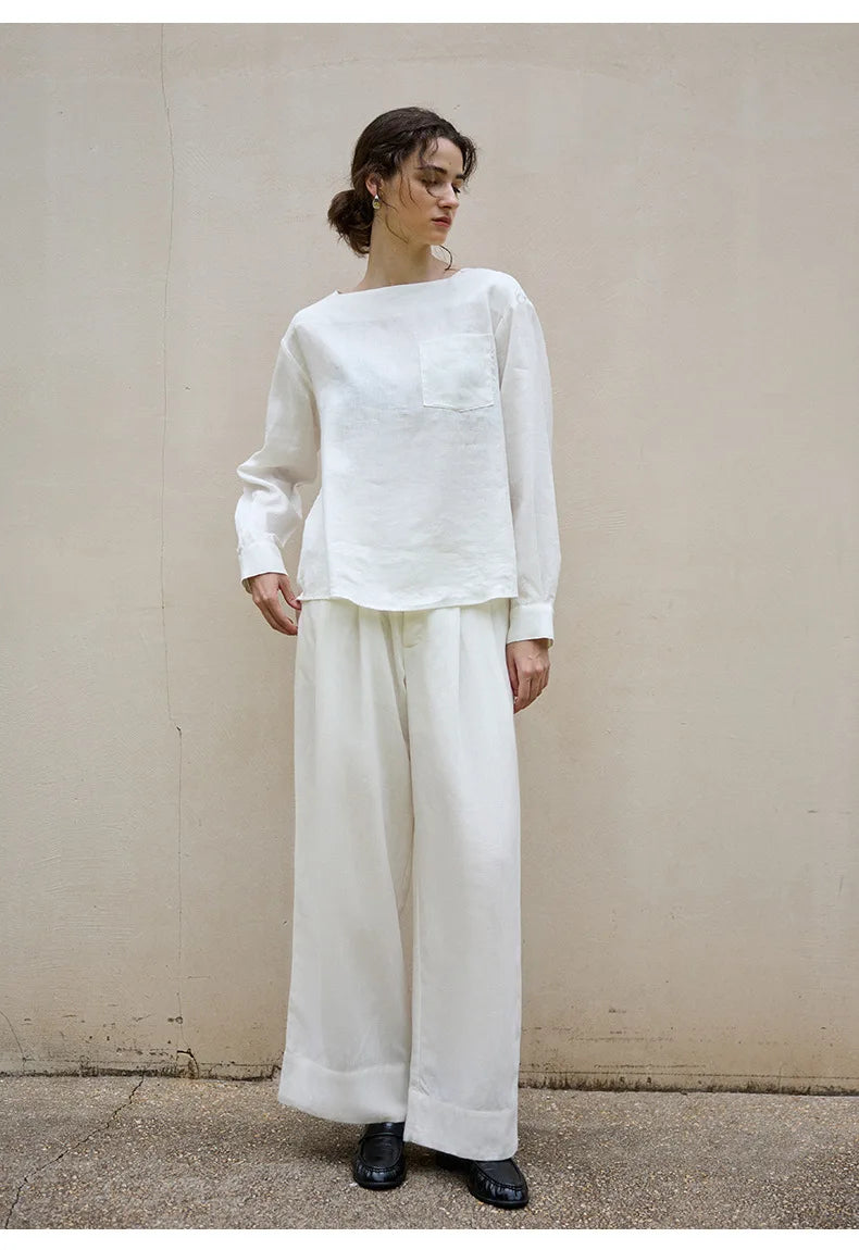 FAYEE - Women’s High Waist Wide Leg Pants