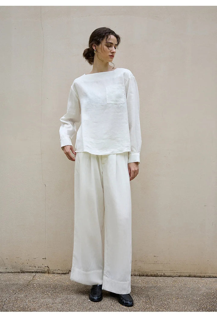 FAYEE - Women’s High Waist Wide Leg Pants