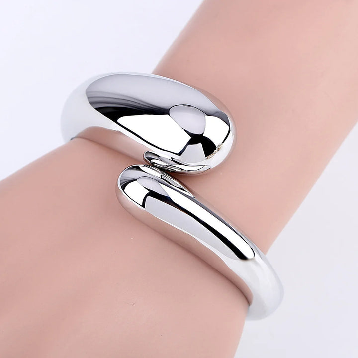 PURITY - Wide Bold Statement Cuff Bracelet