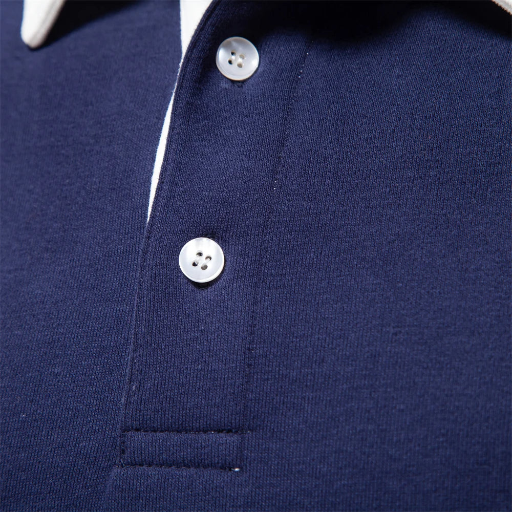 BROOKS - Classic Rugby Polo Shirt for Men