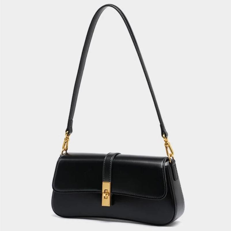 SIEMA – Brown Leather Shoulder Bag