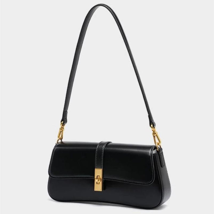 SIEMA – Brown Leather Shoulder Bag
