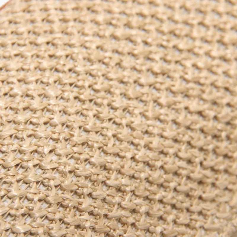 CARA – Woven Crescent Shoulder Bag