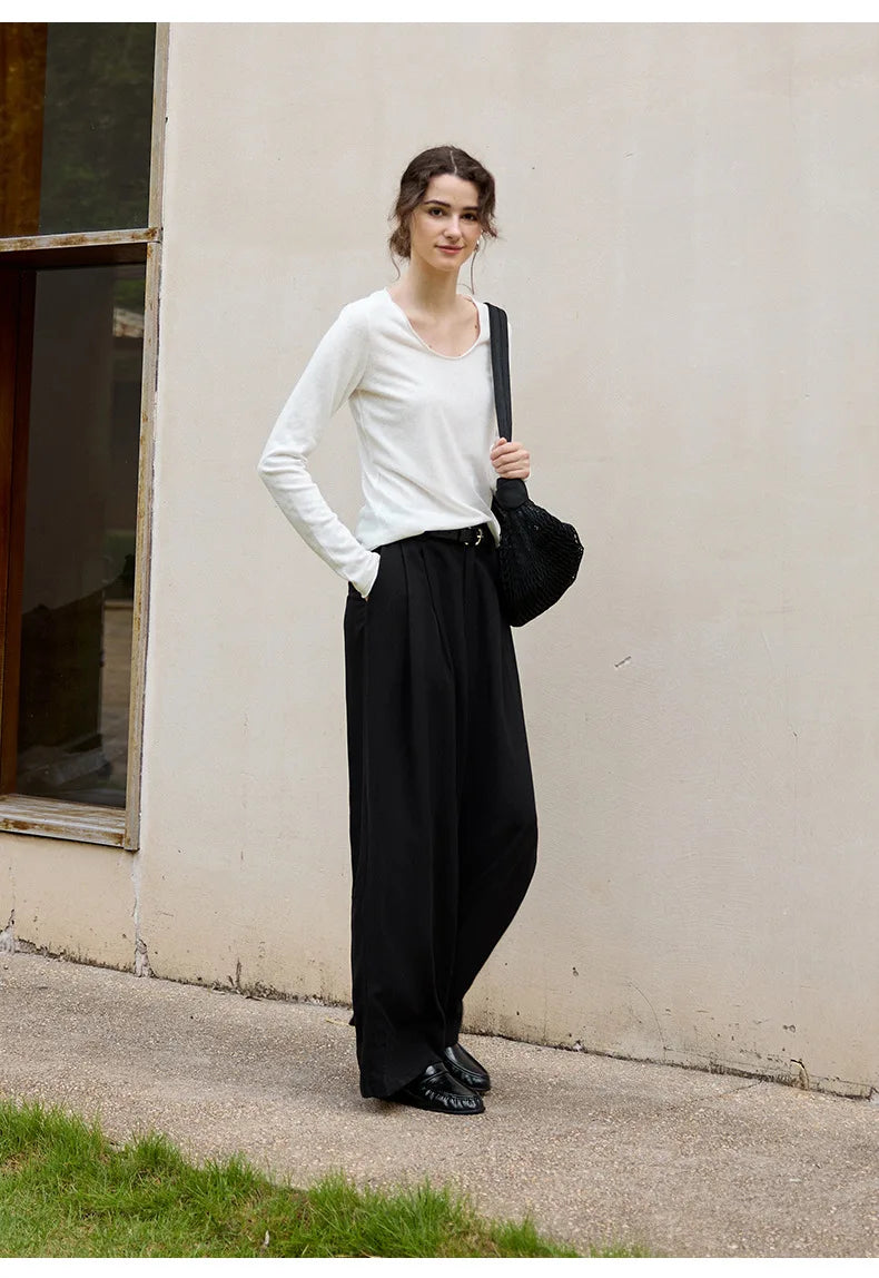 FAYEE - Women’s High Waist Wide Leg Pants