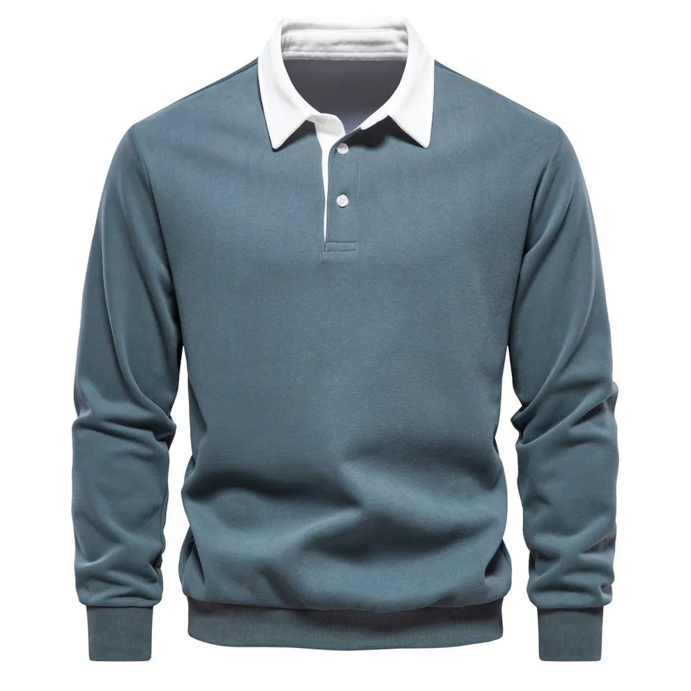 BROOKS - Classic Rugby Polo Shirt for Men