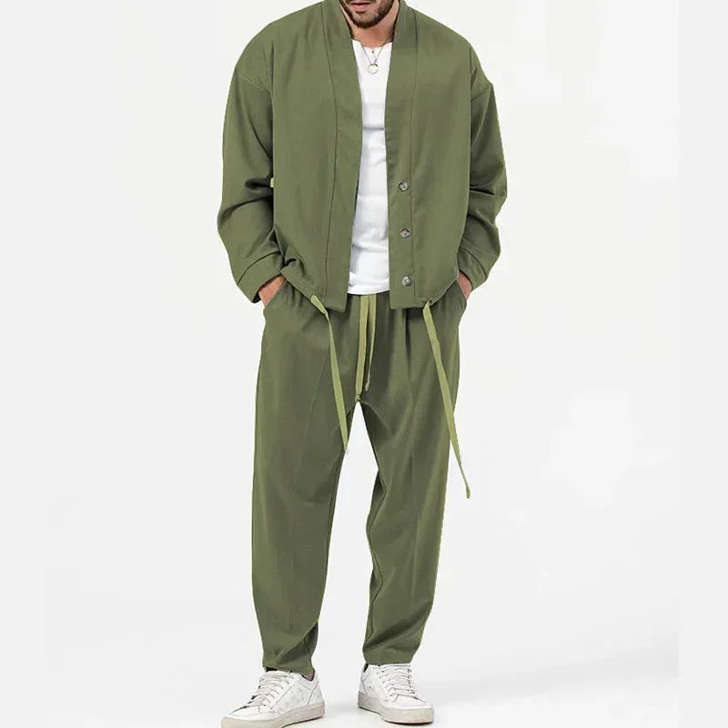 KAI – Men’s Loose-Fit Two-Piece Lounge Set