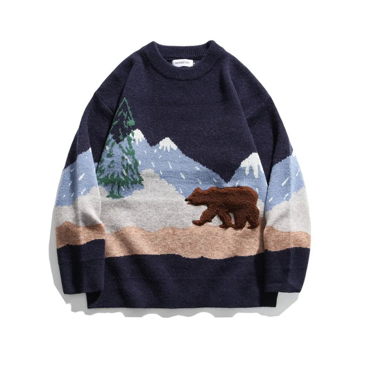 DELILO – Bear Mountain Knit Jumper