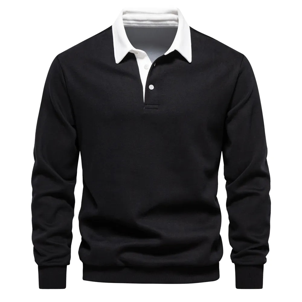 BROOKS - Classic Rugby Polo Shirt for Men