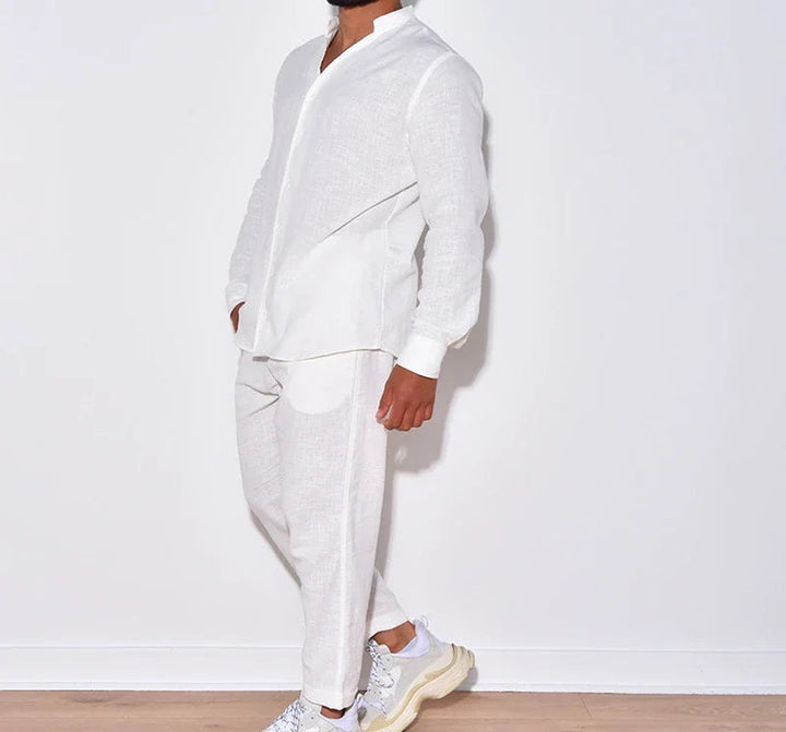 ORTION – Men's Everyday Linen Co-ord Set
