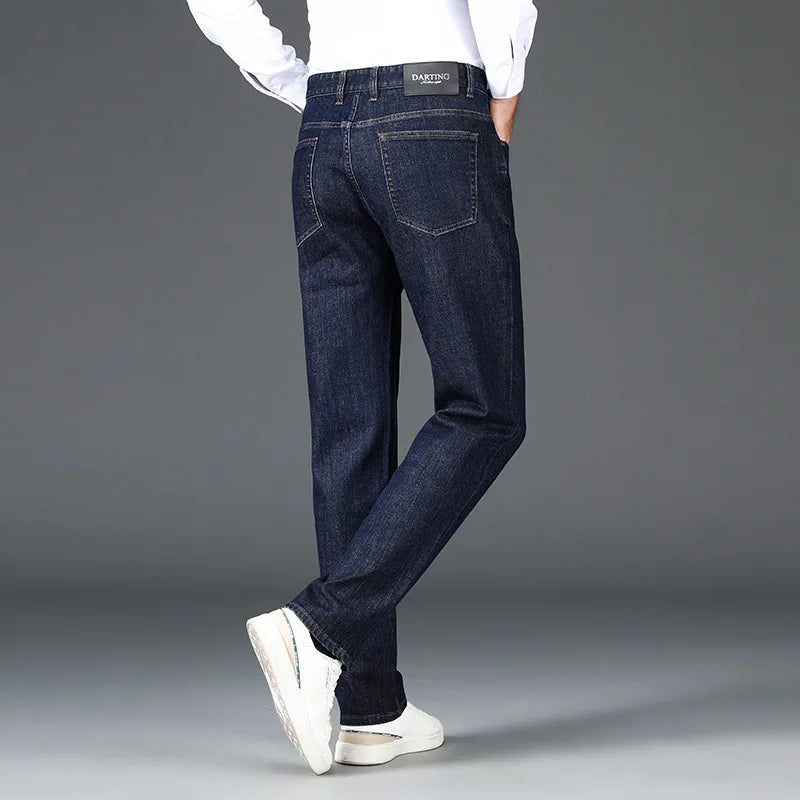 DARTING – Straight-Leg Denim Jeans