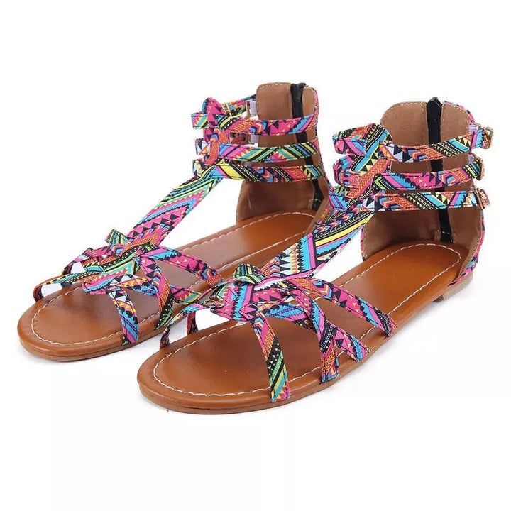 NOLA – Boho Gladiator Sandals for Women