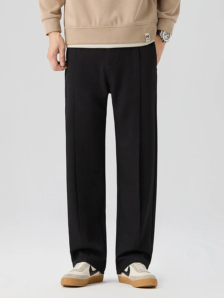 HUDSON – Wide-Leg Pleated Pants