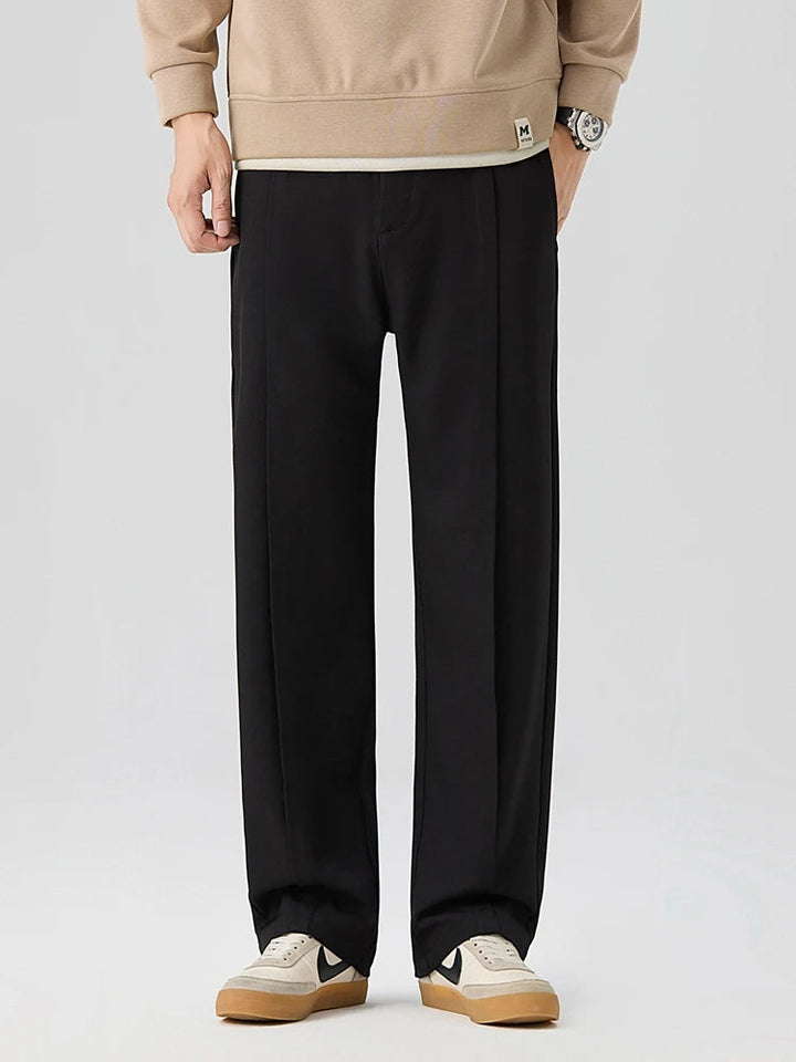 HUDSON – Wide-Leg Pleated Pants