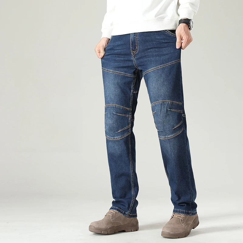 AMELL – Men’s Multi-Pocket Denim Jeans