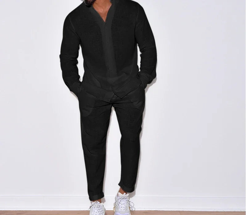 ORTION – Men's Everyday Linen Co-ord Set