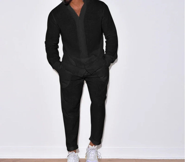 ORTION – Men's Everyday Linen Co-ord Set