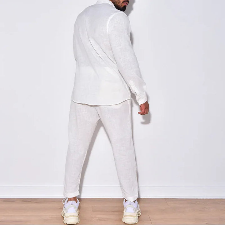 ORTION – Men's Everyday Linen Co-ord Set