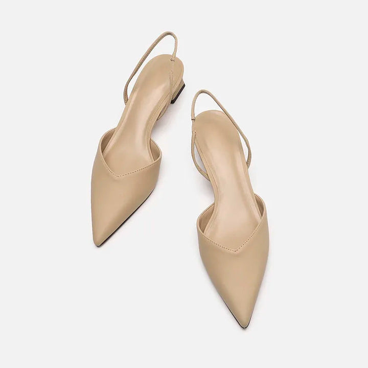 MIRELLE – Women's Minimalist Slingback Block Heel Sandals