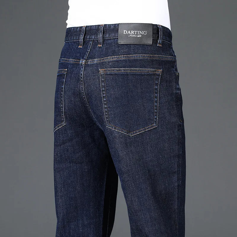 DARTING – Straight-Leg Denim Jeans