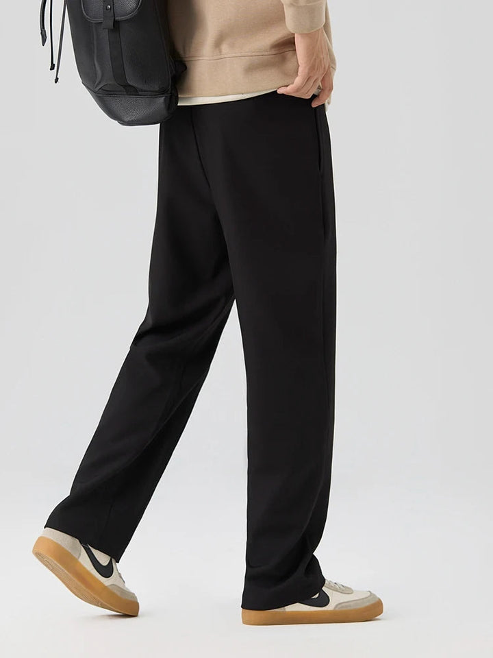 HUDSON – Wide-Leg Pleated Pants