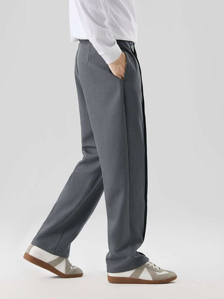 HUDSON – Wide-Leg Pleated Pants