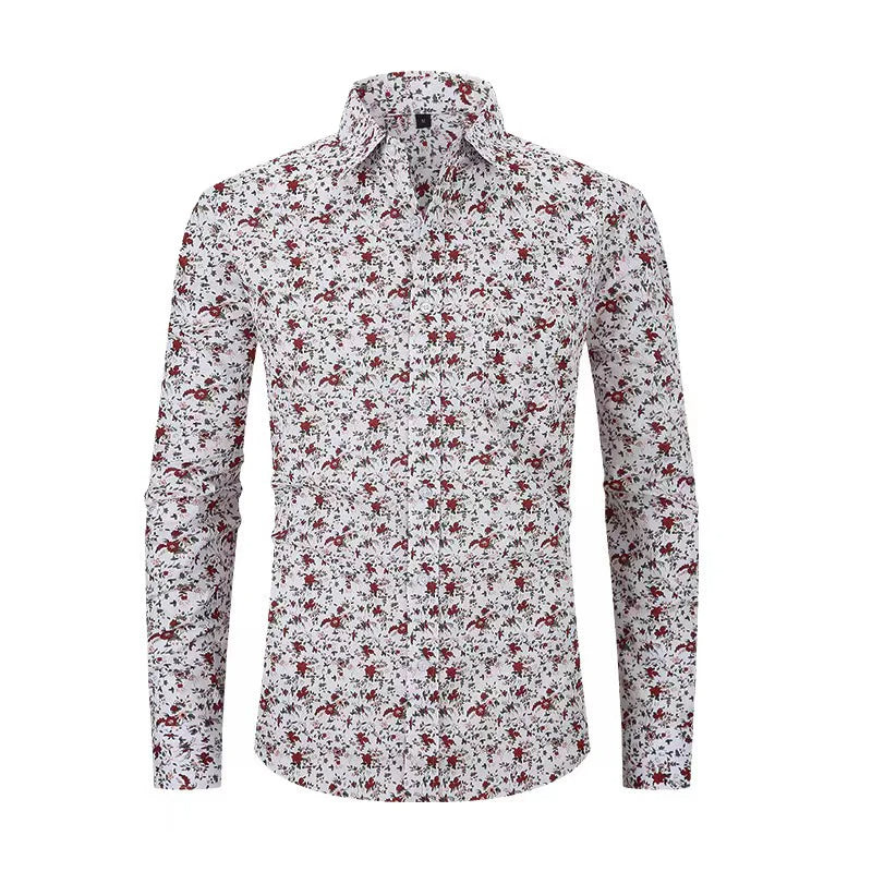 ZANETI - Men's Casual Floral Shirt