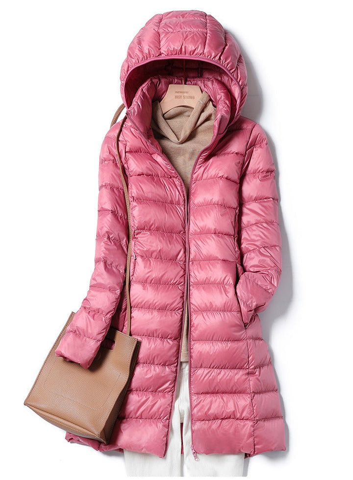 KLAIRE – Ultra-light Long Down Jacket