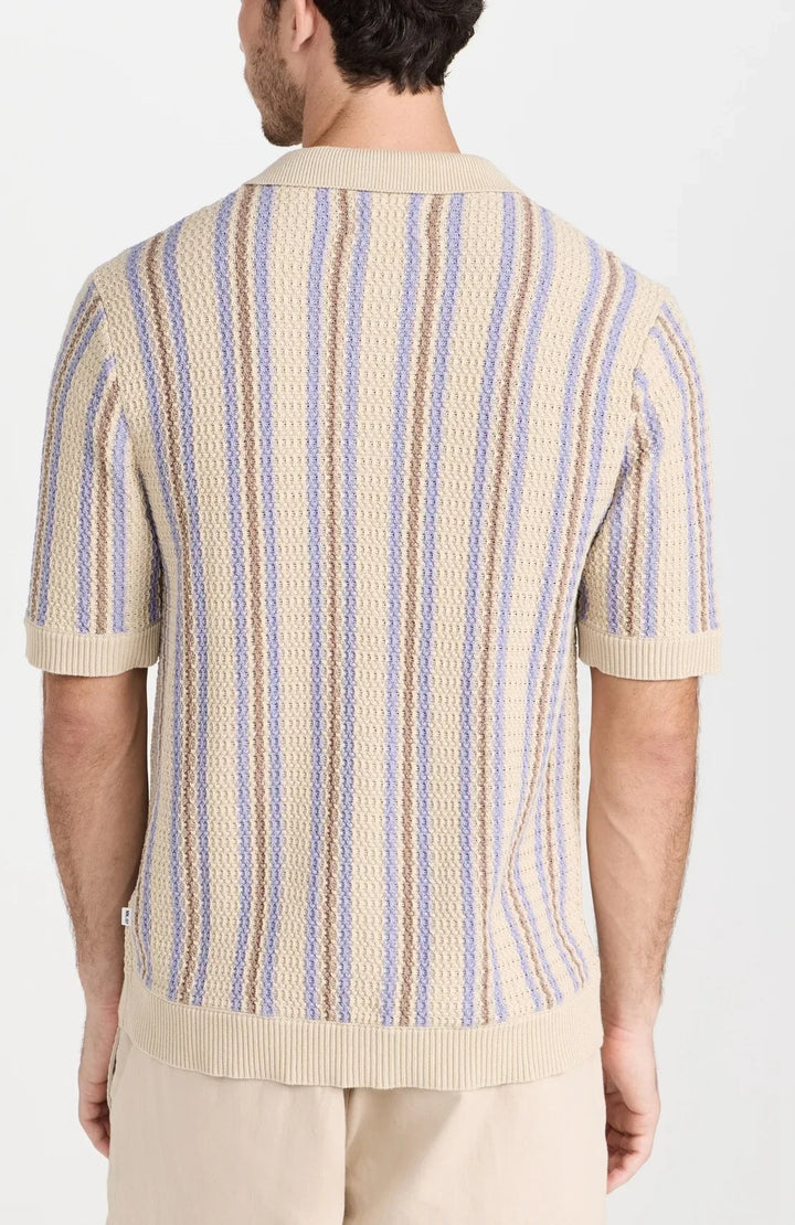 DANSO - Men’s Striped Knit Shirt
