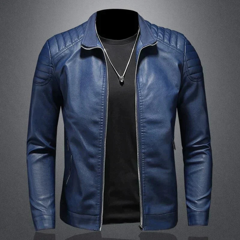 DAVID – Classic Men's Leather Jacket