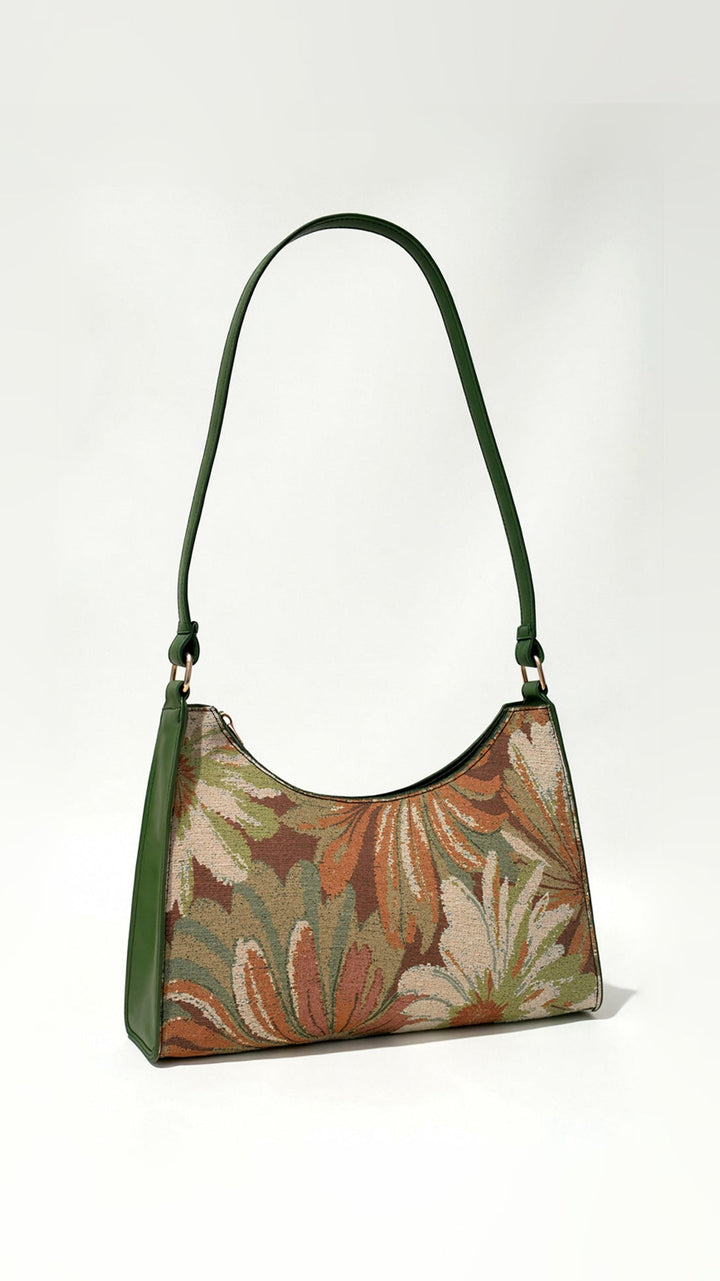 CYRAL - Floral Tapestry Everyday Shoulder Bag