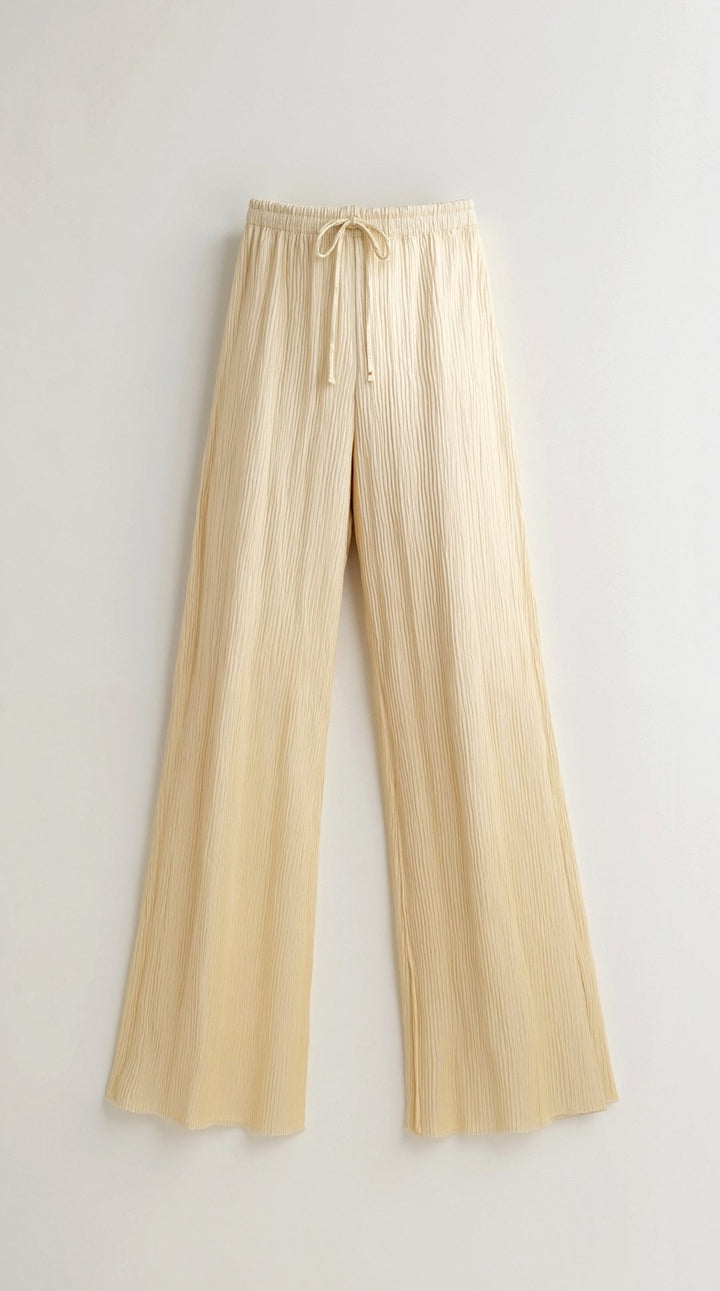 CORAY - Pleated Open-Back Outfit Set