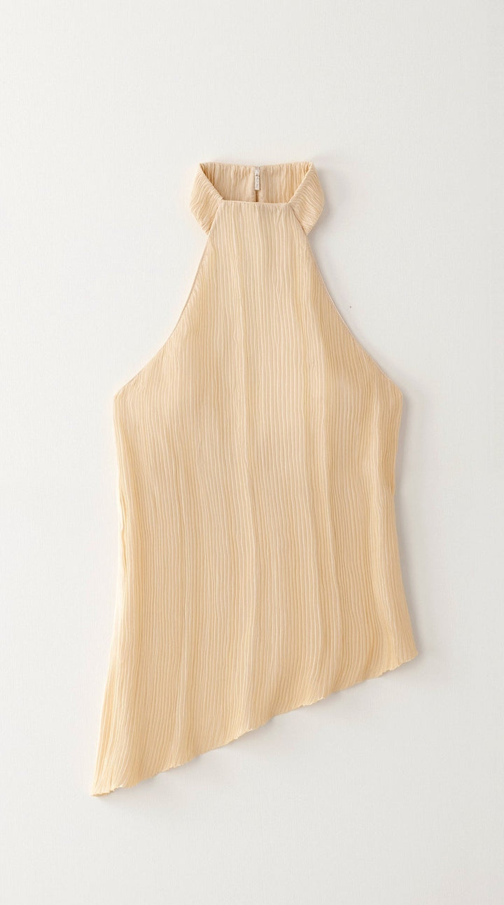 CORAY - Pleated Open-Back Outfit Set