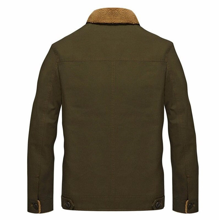 AKE - Men's Biker Jacket with Lining
